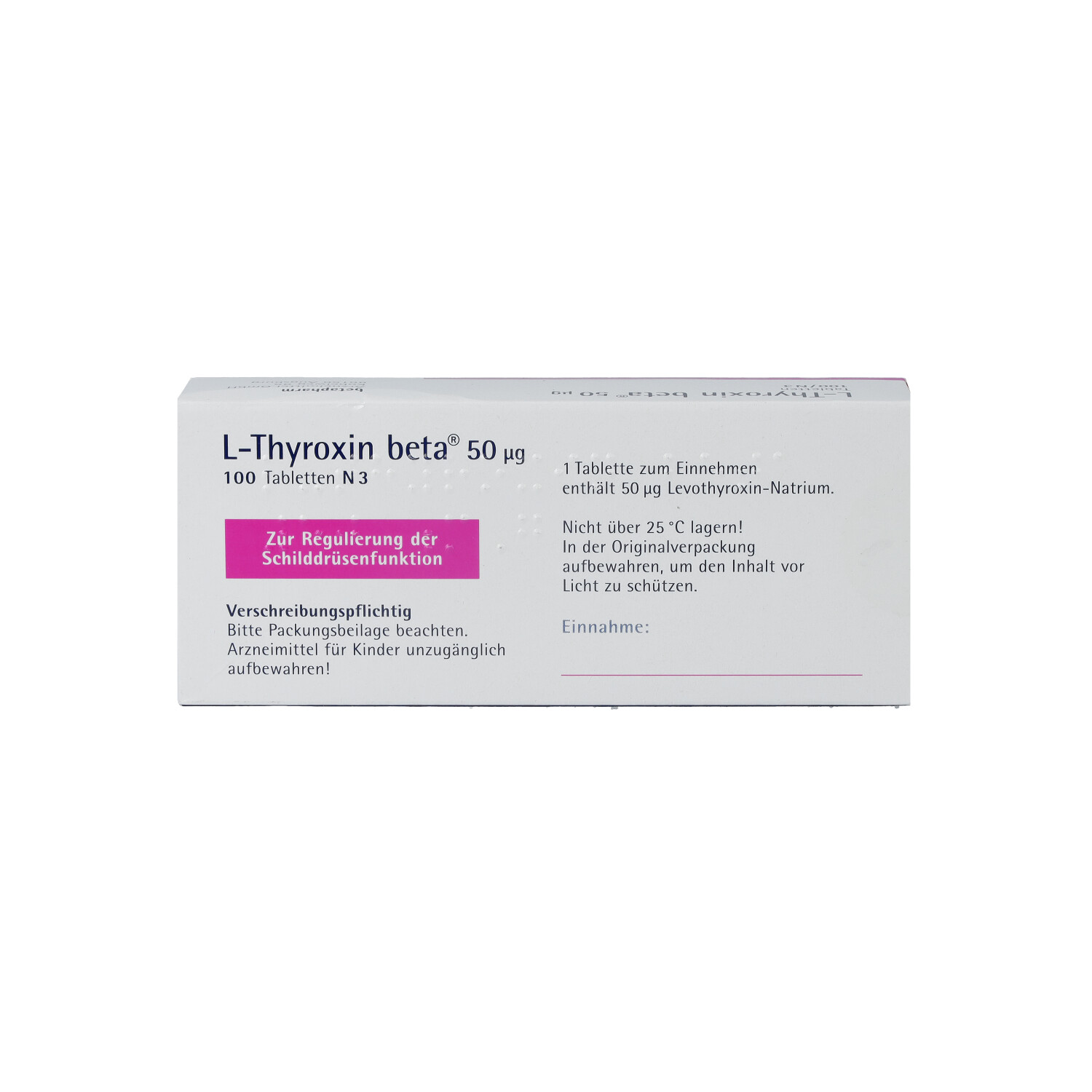 L-THYROXIN beta 50 μg Tabletten