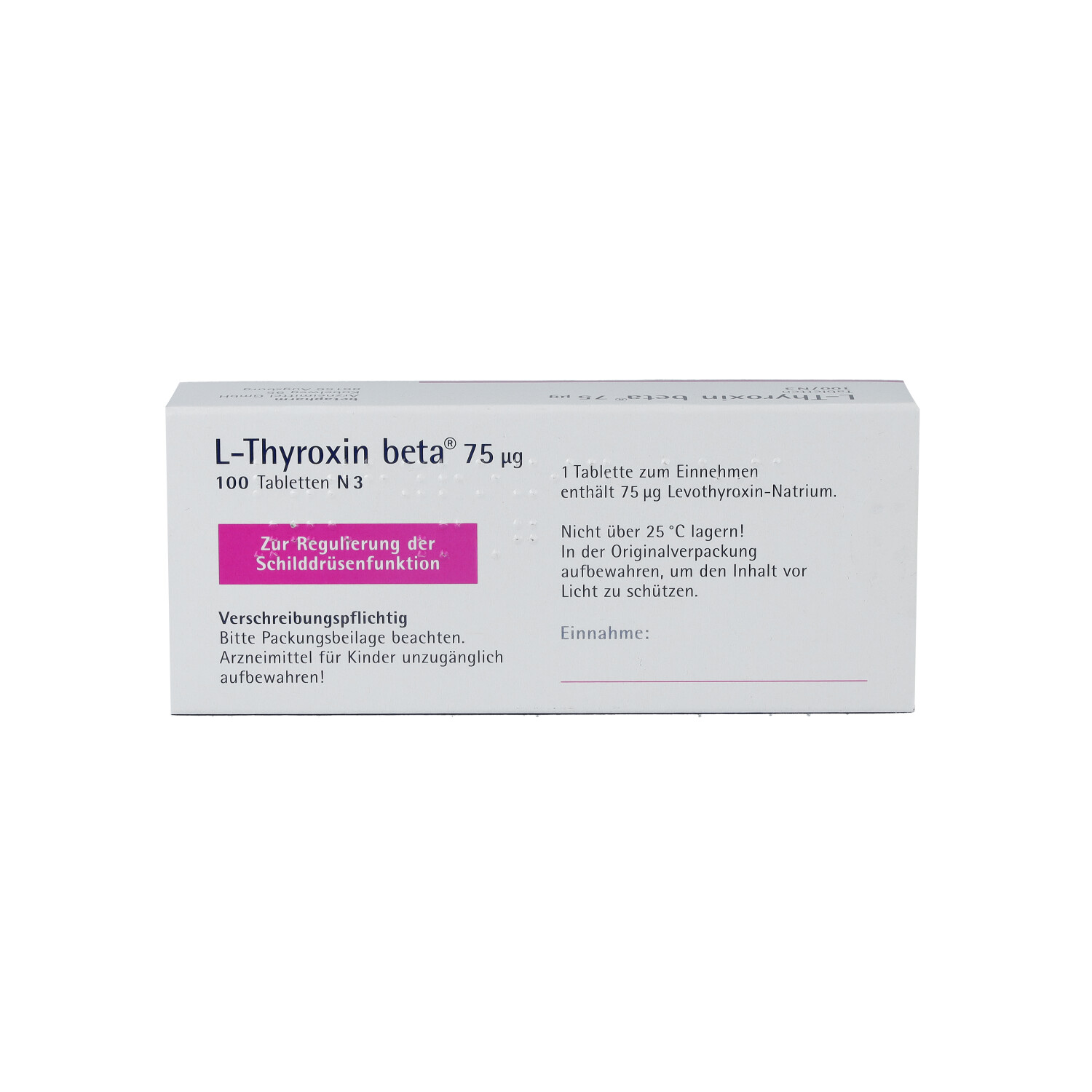 L-THYROXIN beta 75 μg Tabletten