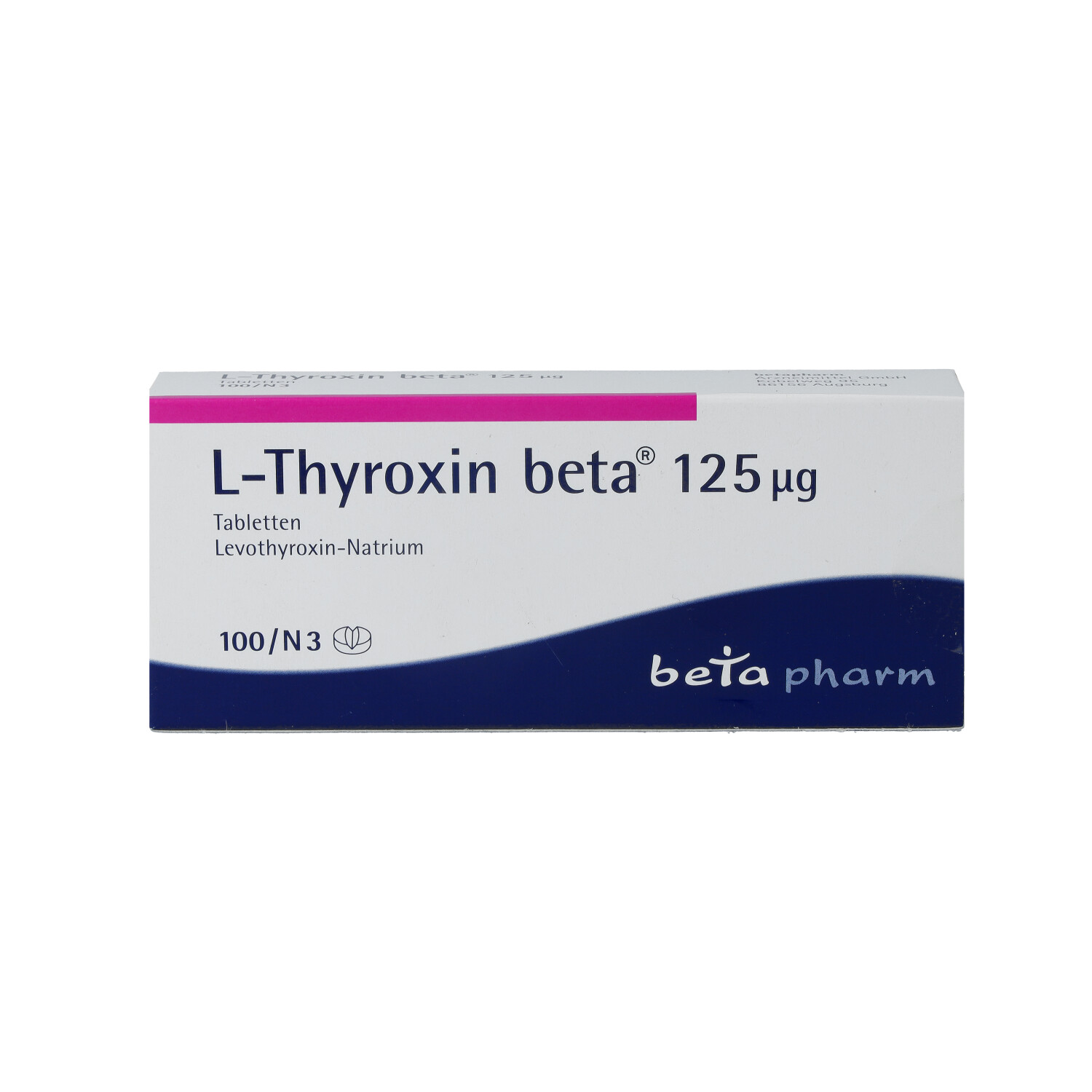 L-THYROXIN beta 125 μg Tabletten