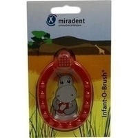 MIRADENT Kinder-Lernzahnbürste Infant-O-Brush rot