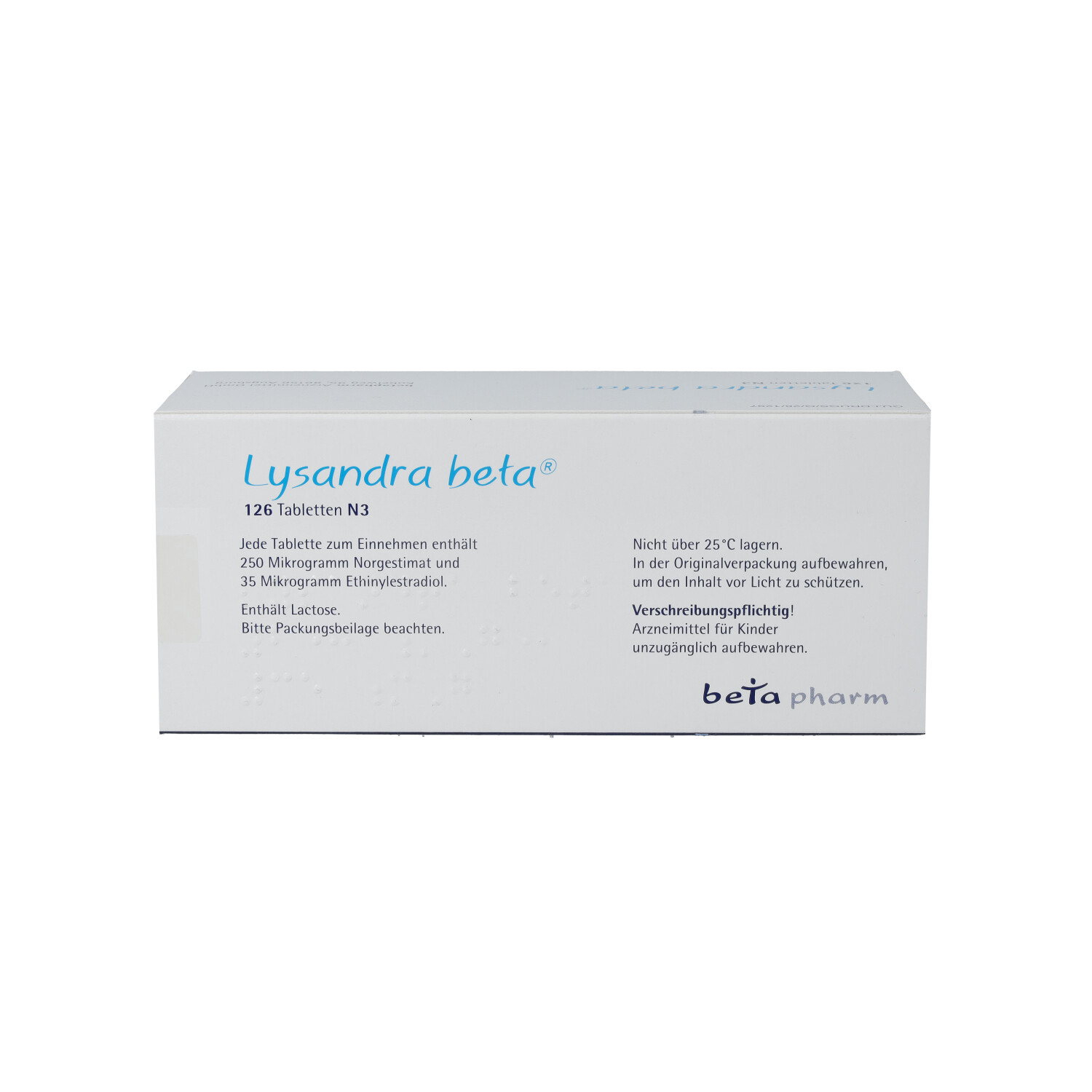 LYSANDRA beta Tabletten