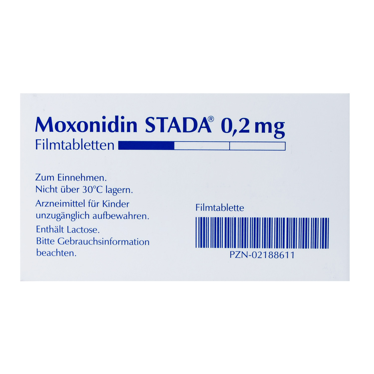 MOXONIDIN STADA 0,2 mg Filmtabletten