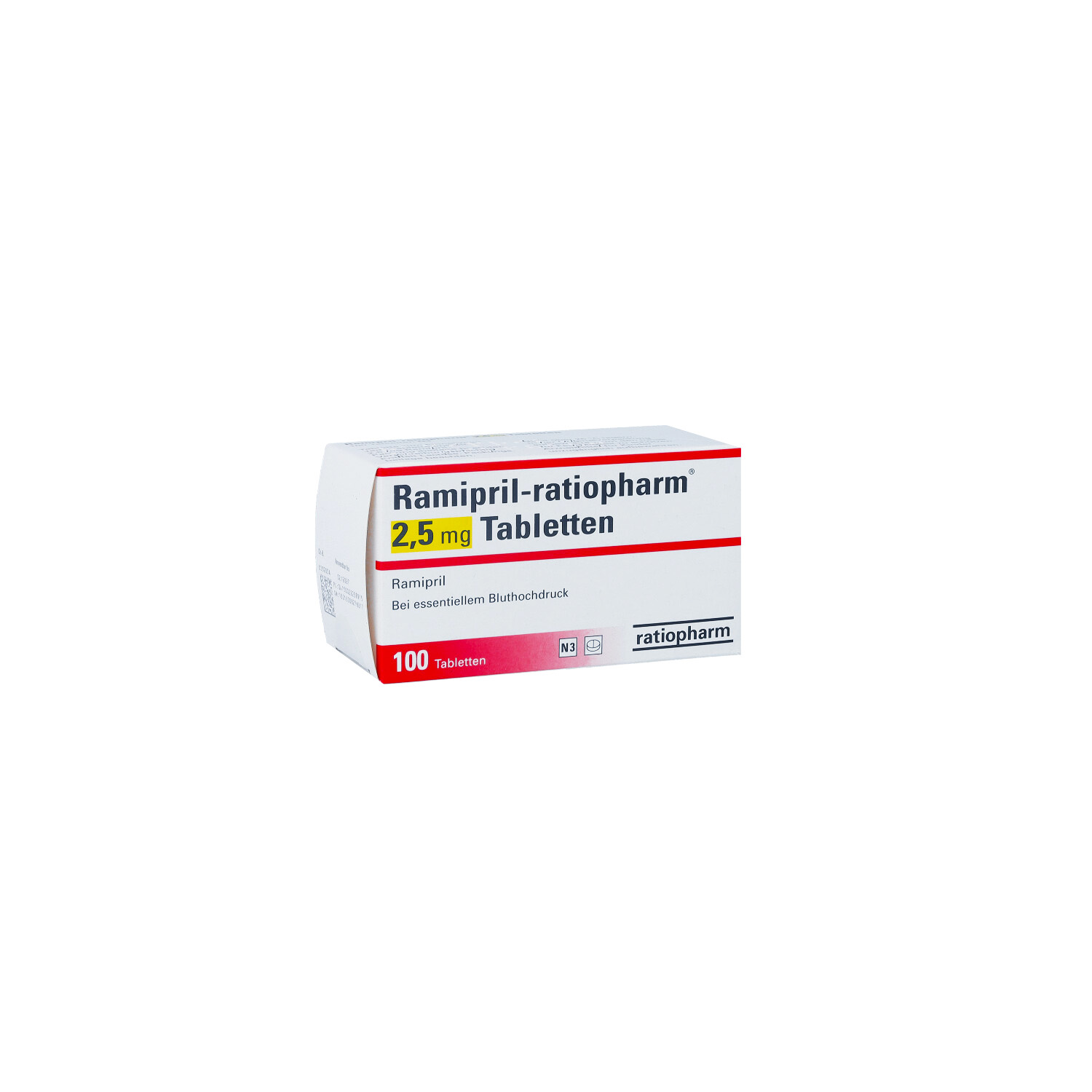 RAMIPRIL-ratiopharm 2,5 mg Tabletten