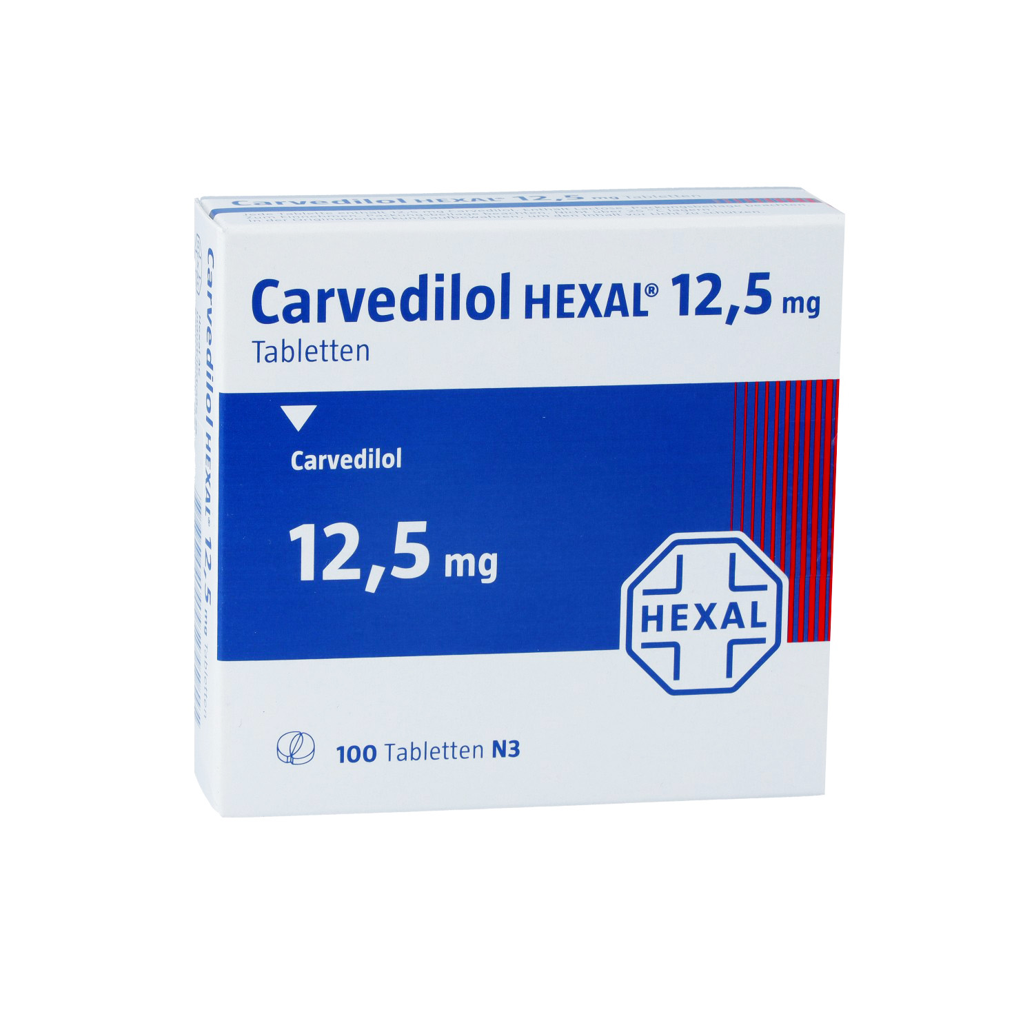 CARVEDILOL HEXAL 12,5 mg Tabletten
