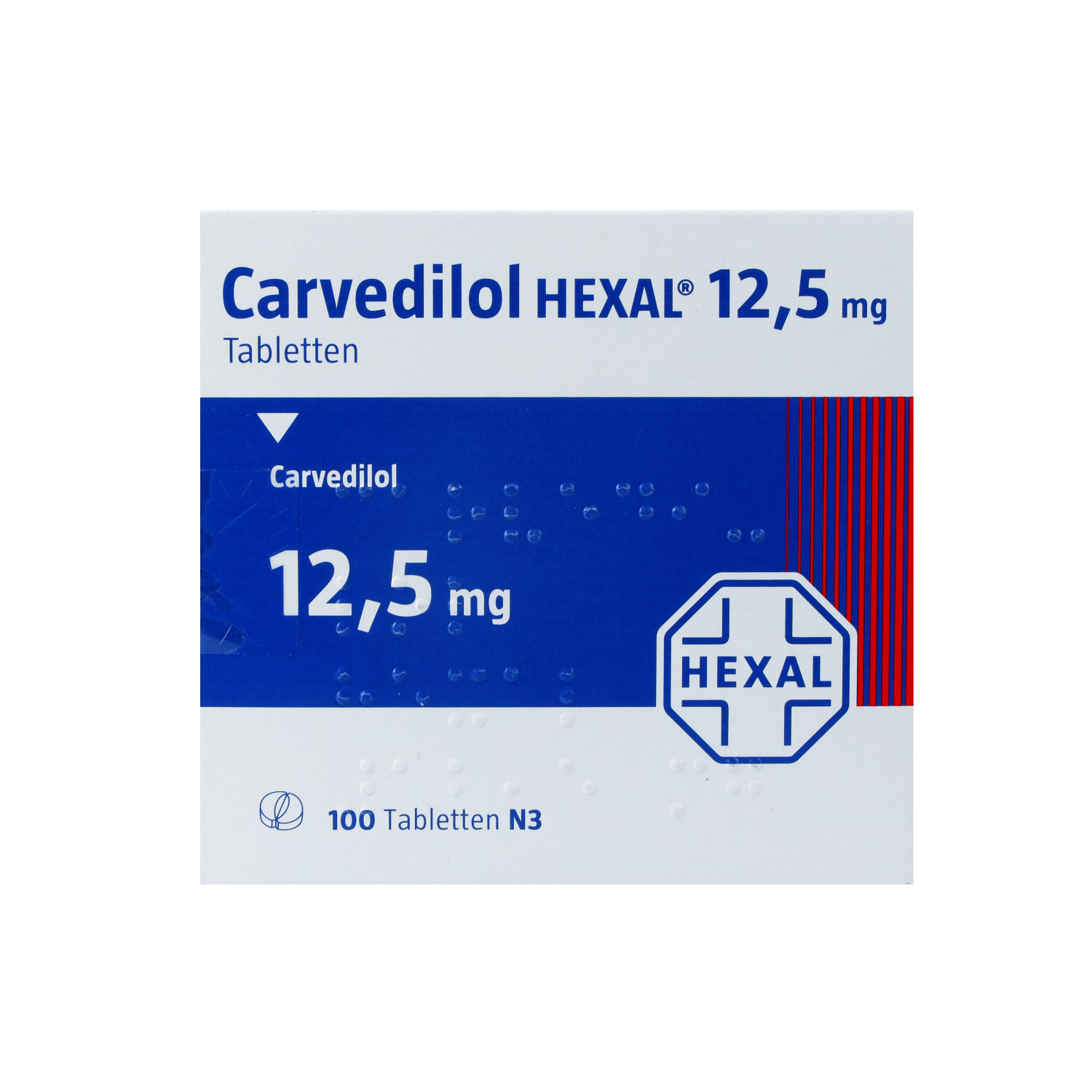CARVEDILOL HEXAL 12,5 mg Tabletten