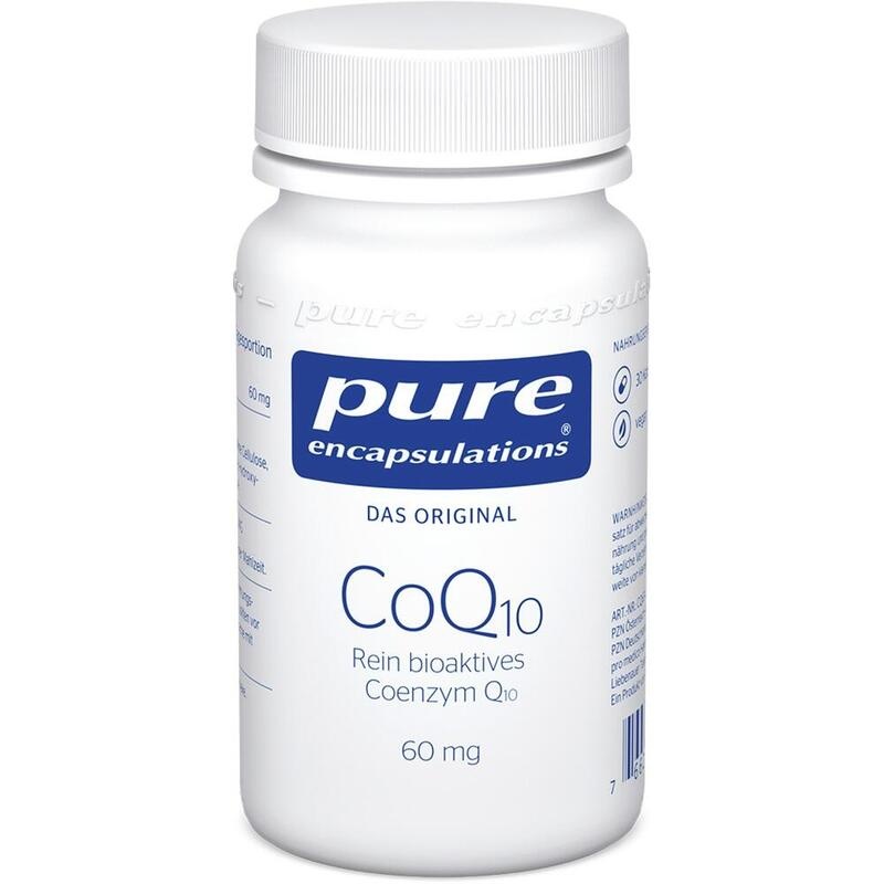 PURE ENCAPSULATIONS CoQ10 60 mg Kapseln