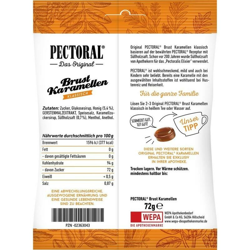 PECTORAL Brustkaramellen Btl.