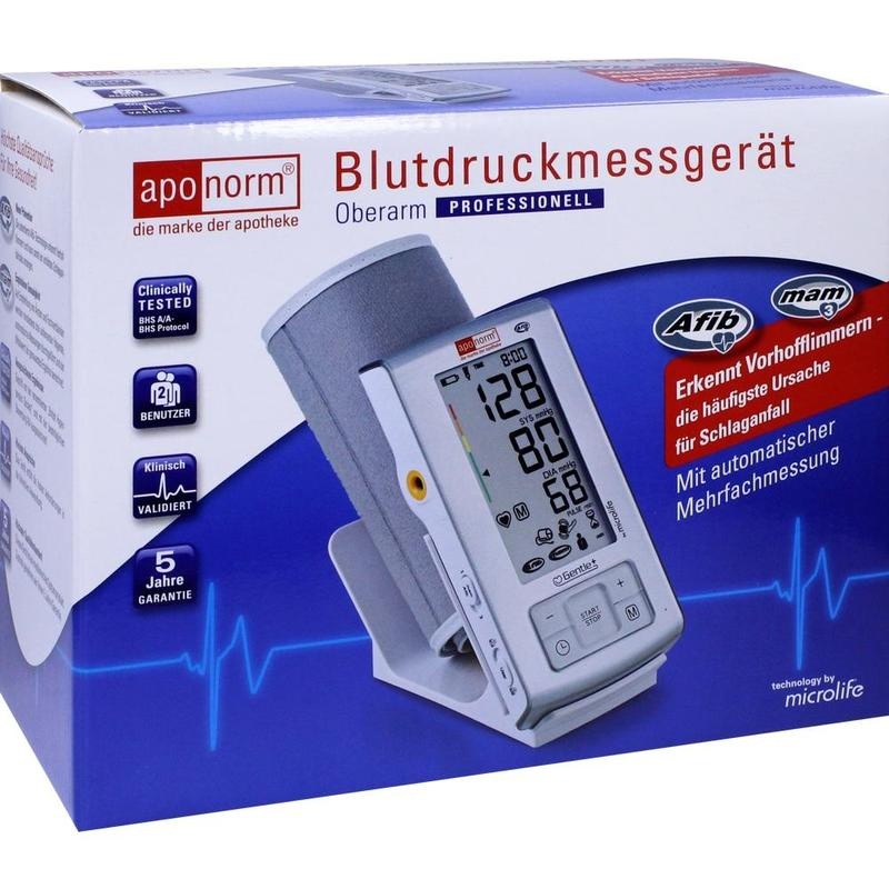 APONORM Blutdruckmessgerät Professionell Oberarm