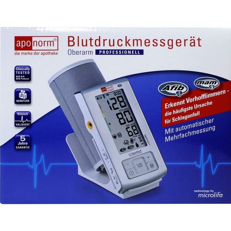 APONORM Blutdruckmessgerät Professionell Oberarm