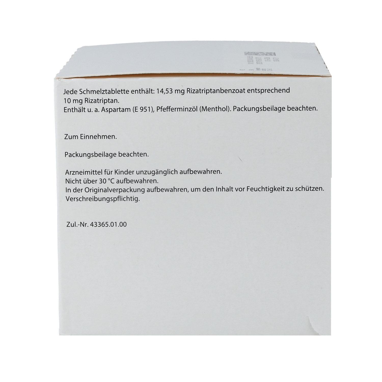 MAXALT lingua 10 mg Schmelztabletten