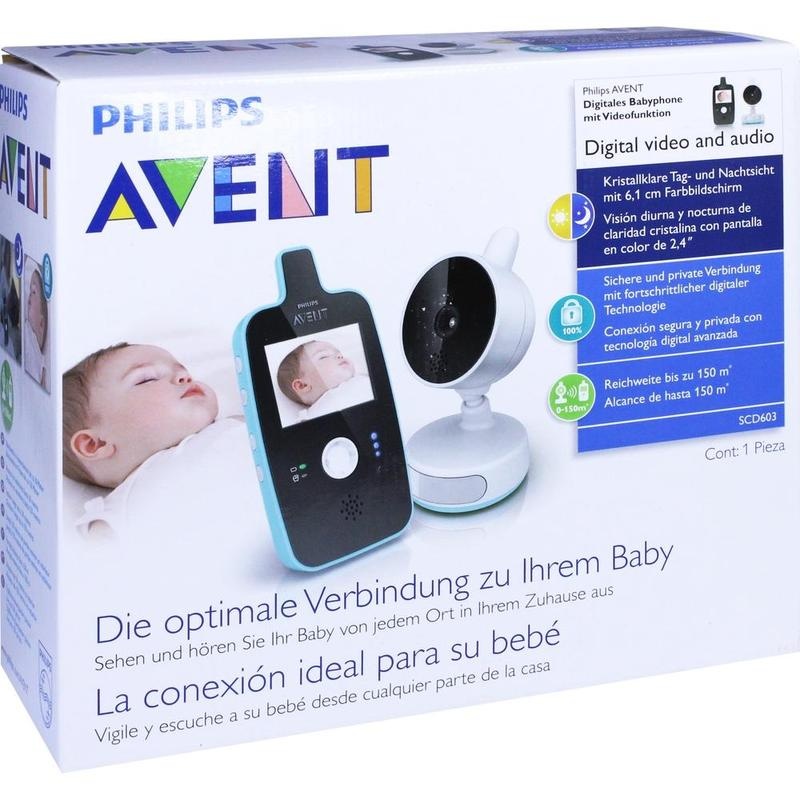 AVENT Babyphone digital mit Videofunktion