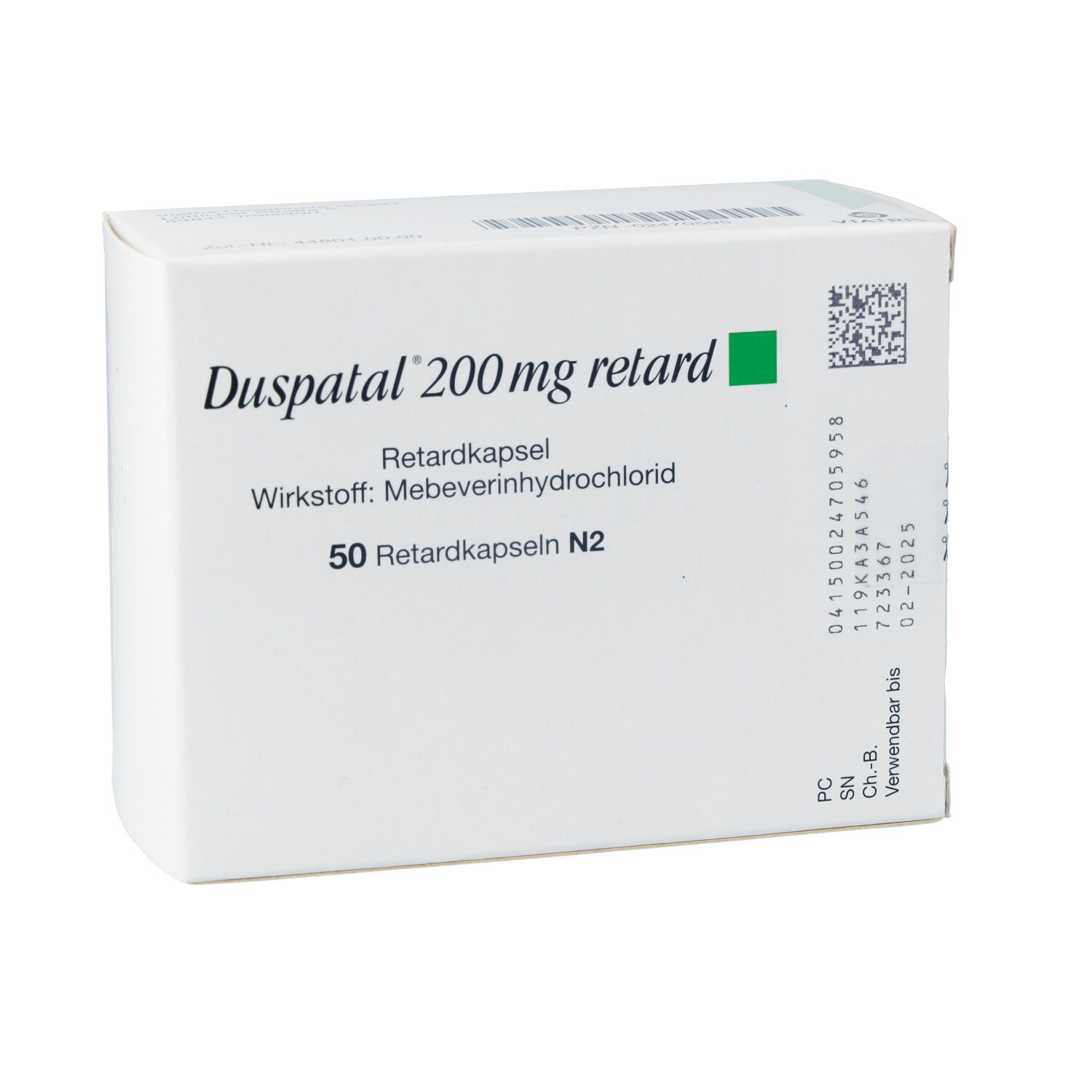 DUSPATAL 200 mg retard Kapseln