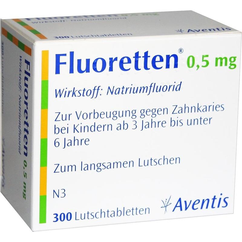 FLUORETTEN 0,5 mg Tabletten