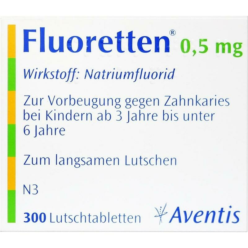 FLUORETTEN 0,5 mg Tabletten