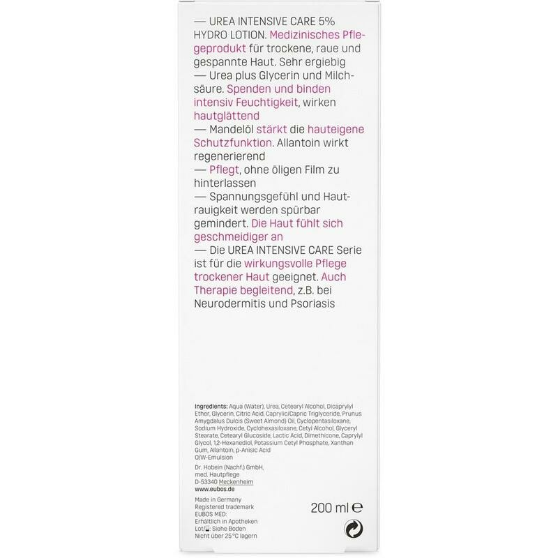 EUBOS TROCKENE Haut Urea 5% Hydro Lotion