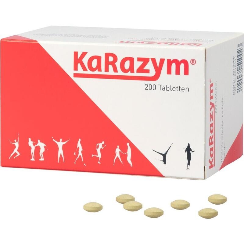 KARAZYM magensaftresistente Tabletten