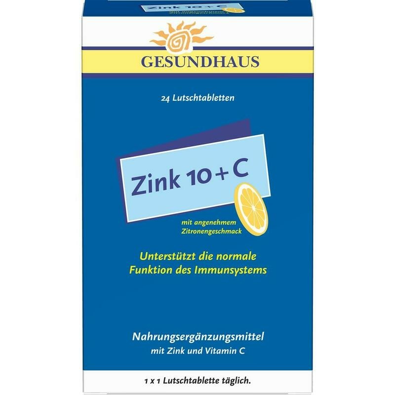 ZINK 10+C Lutschtabletten