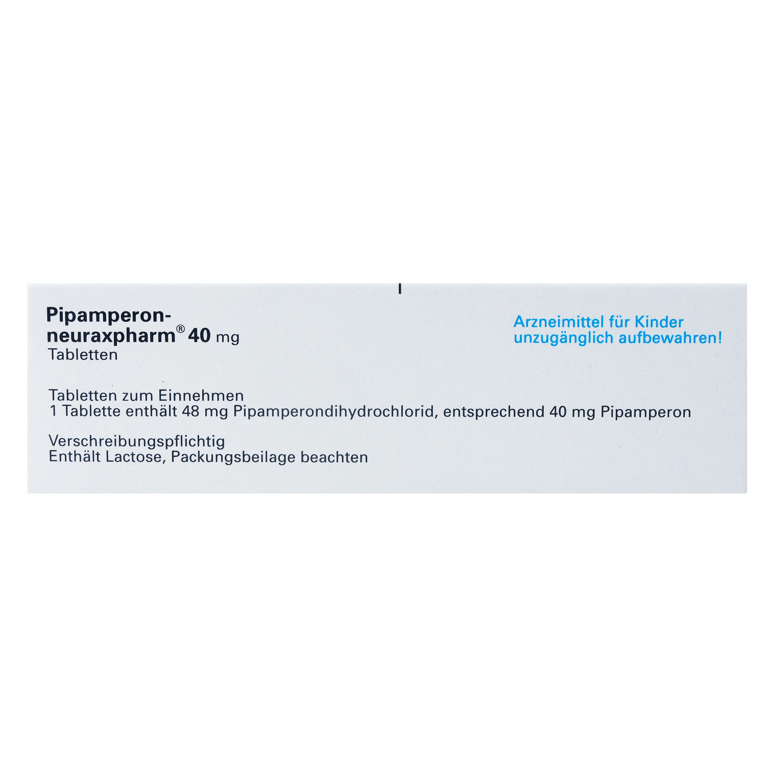 PIPAMPERON-neuraxpharm 40 mg Tabletten