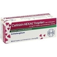 CETIRIZIN HEXAL Tropfen bei Allergien