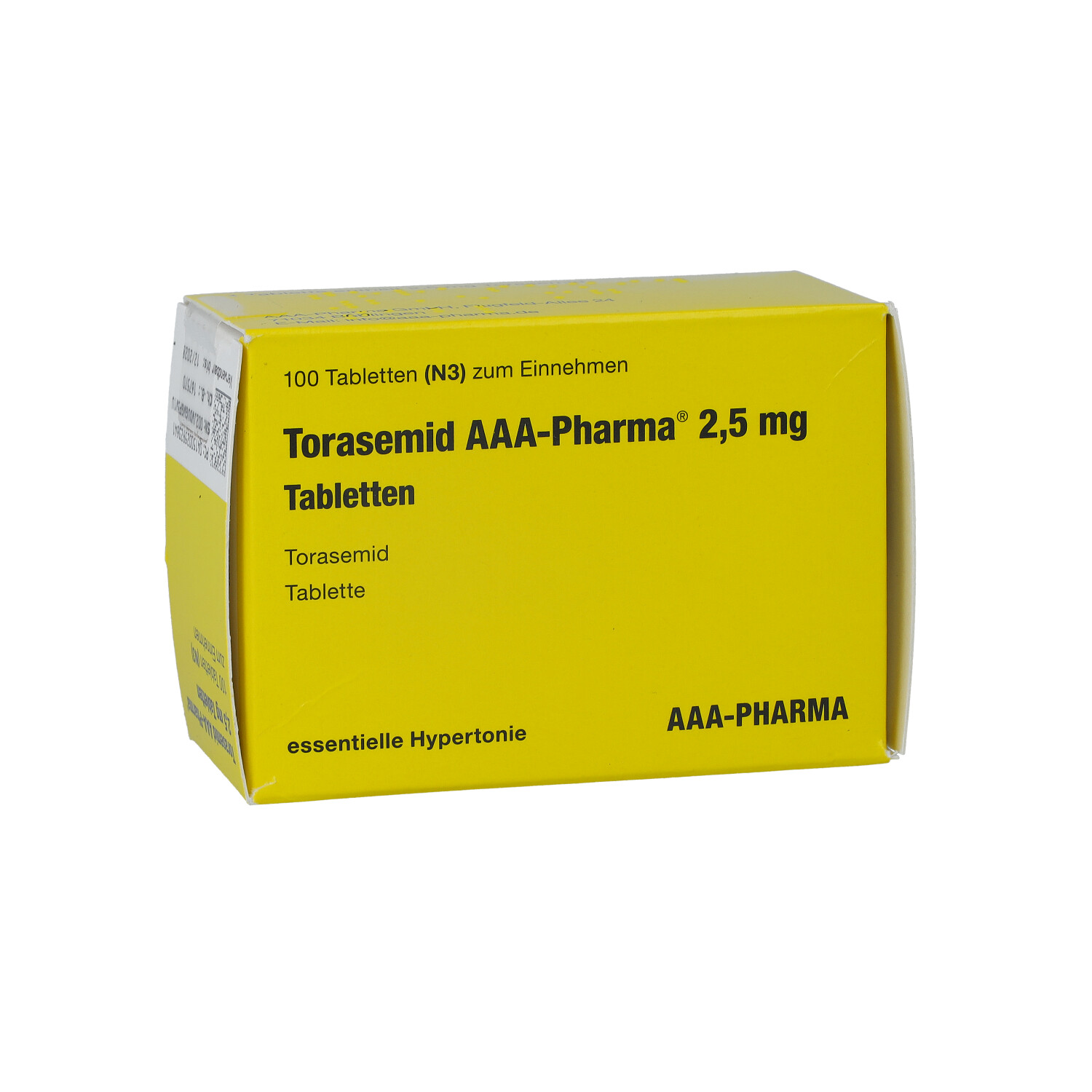 TORASEMID AAA-Pharma 2,5 mg Tabletten