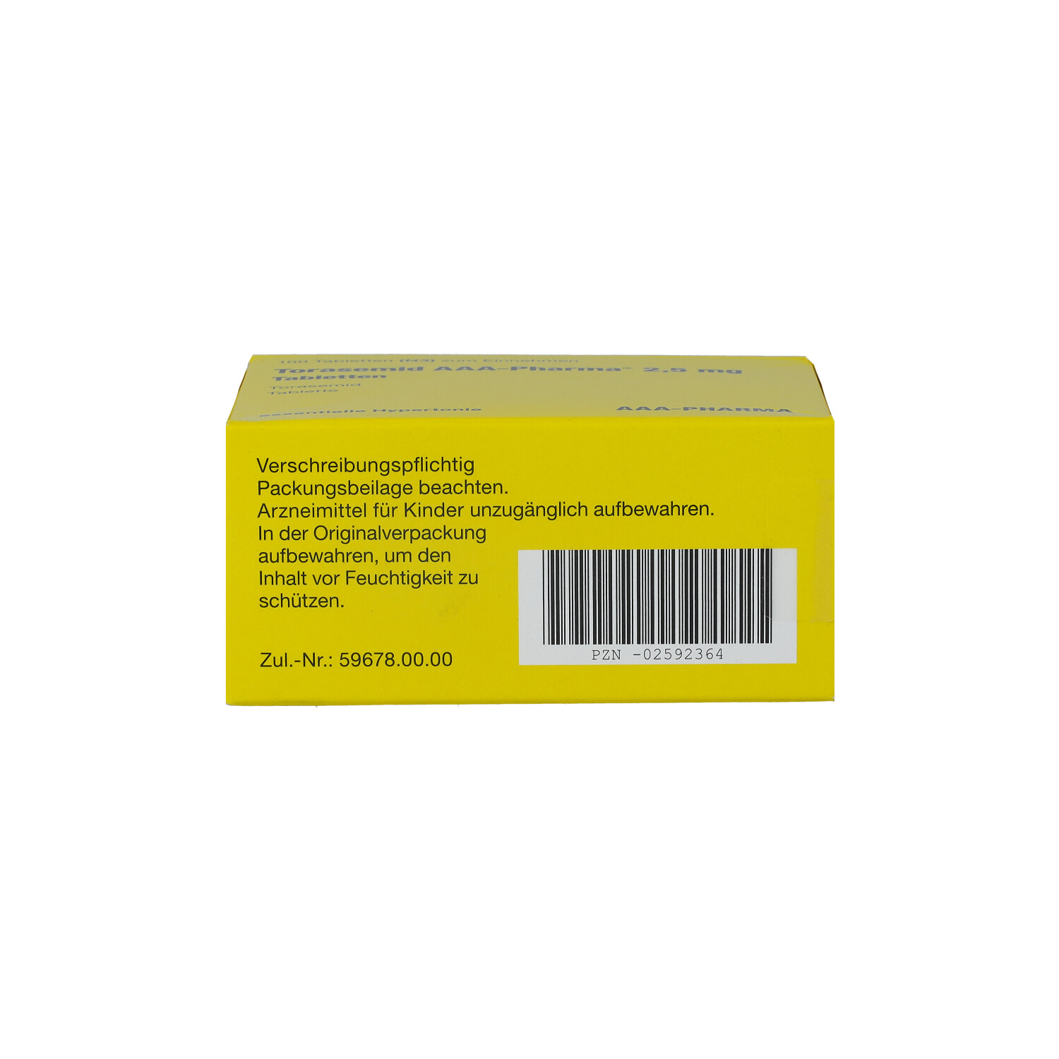 TORASEMID AAA-Pharma 2,5 mg Tabletten