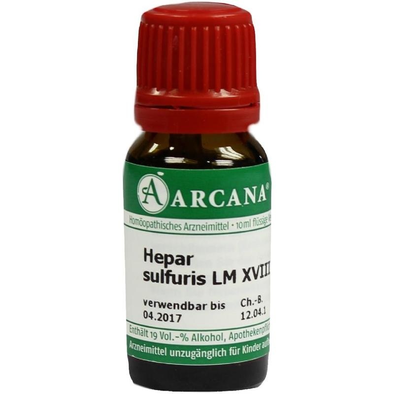 HEPAR SULFURIS LM 18 Dilution