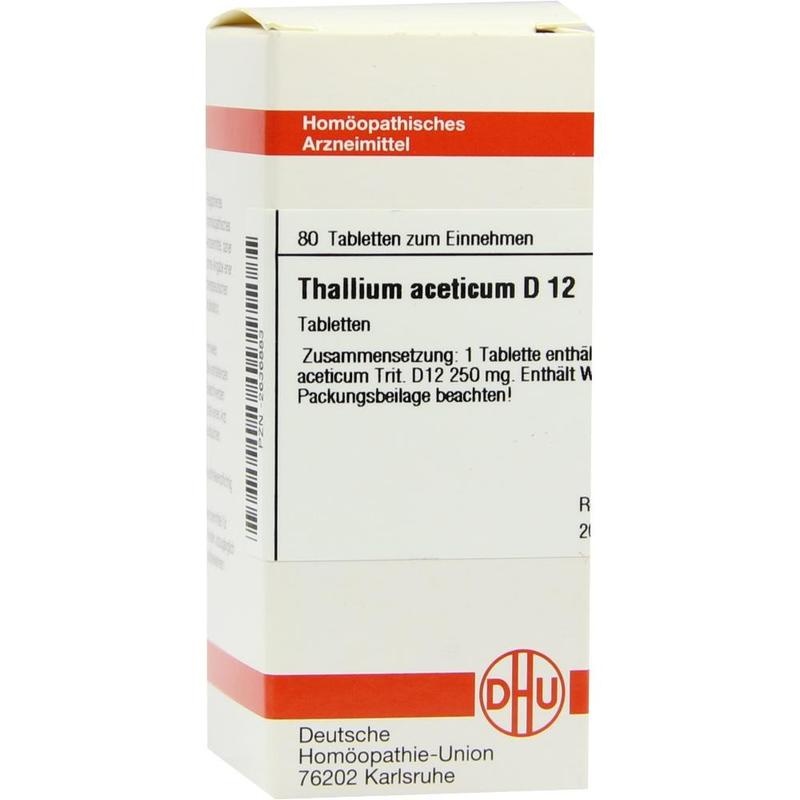 THALLIUM ACETICUM D 12 Tabletten