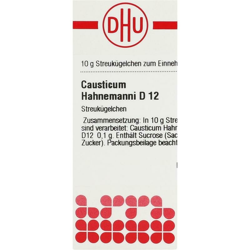 CAUSTICUM HAHNEMANNI D 12 Globuli