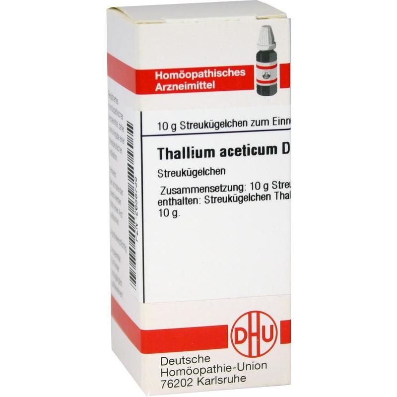 THALLIUM ACETICUM D 6 Globuli