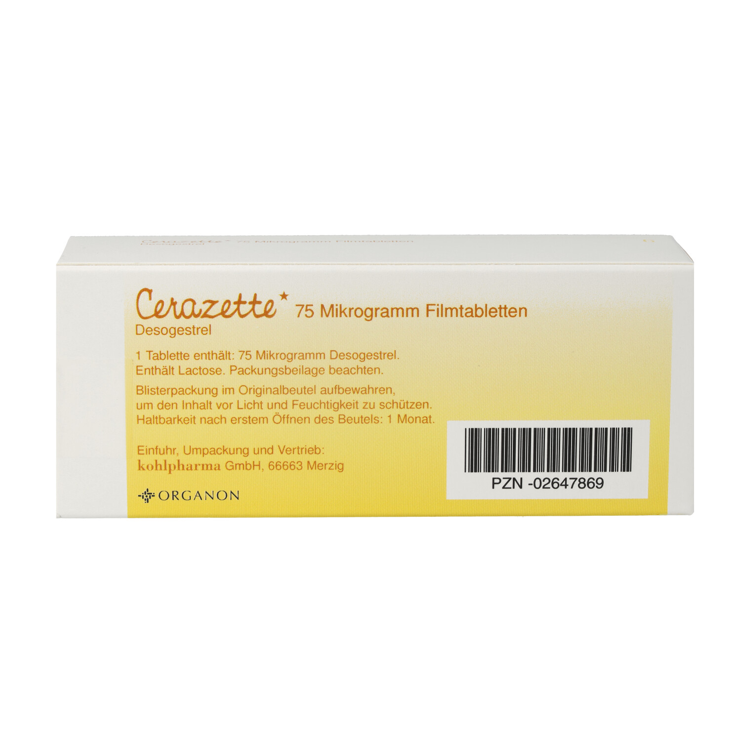 CERAZETTE Filmtabletten
