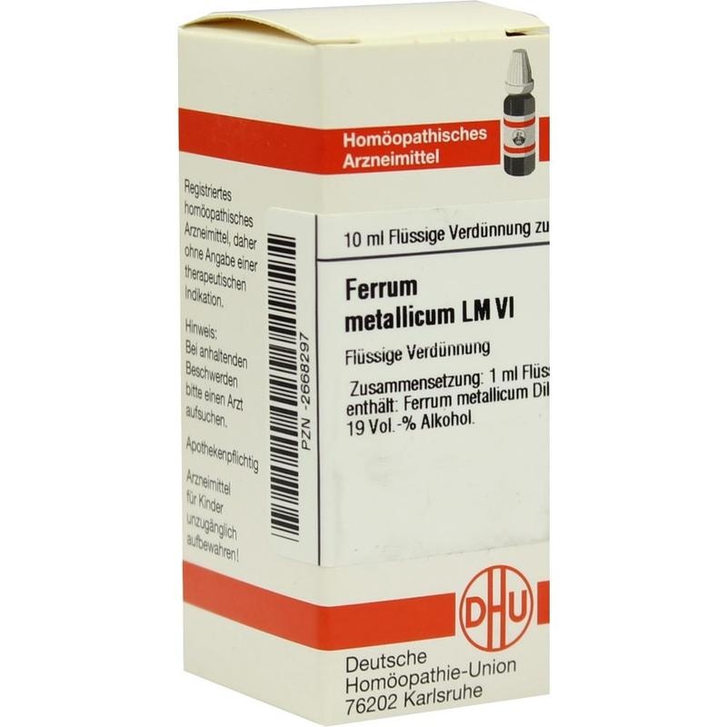 FERRUM METALLICUM LM VI Dilution