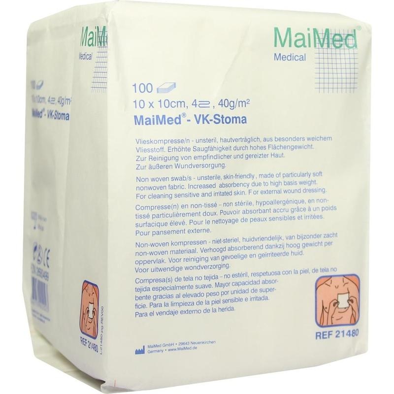 VLIESKOMPRESSEN unsteril 10x10 cm 4fach