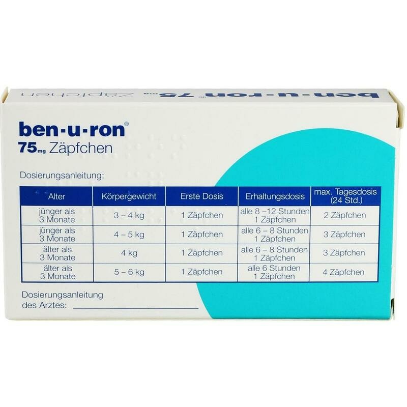 BEN-U-RON 75 mg Suppositorien
