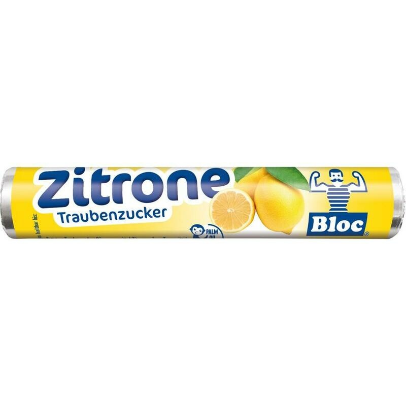 BLOC Traubenzucker Zitrone Rolle