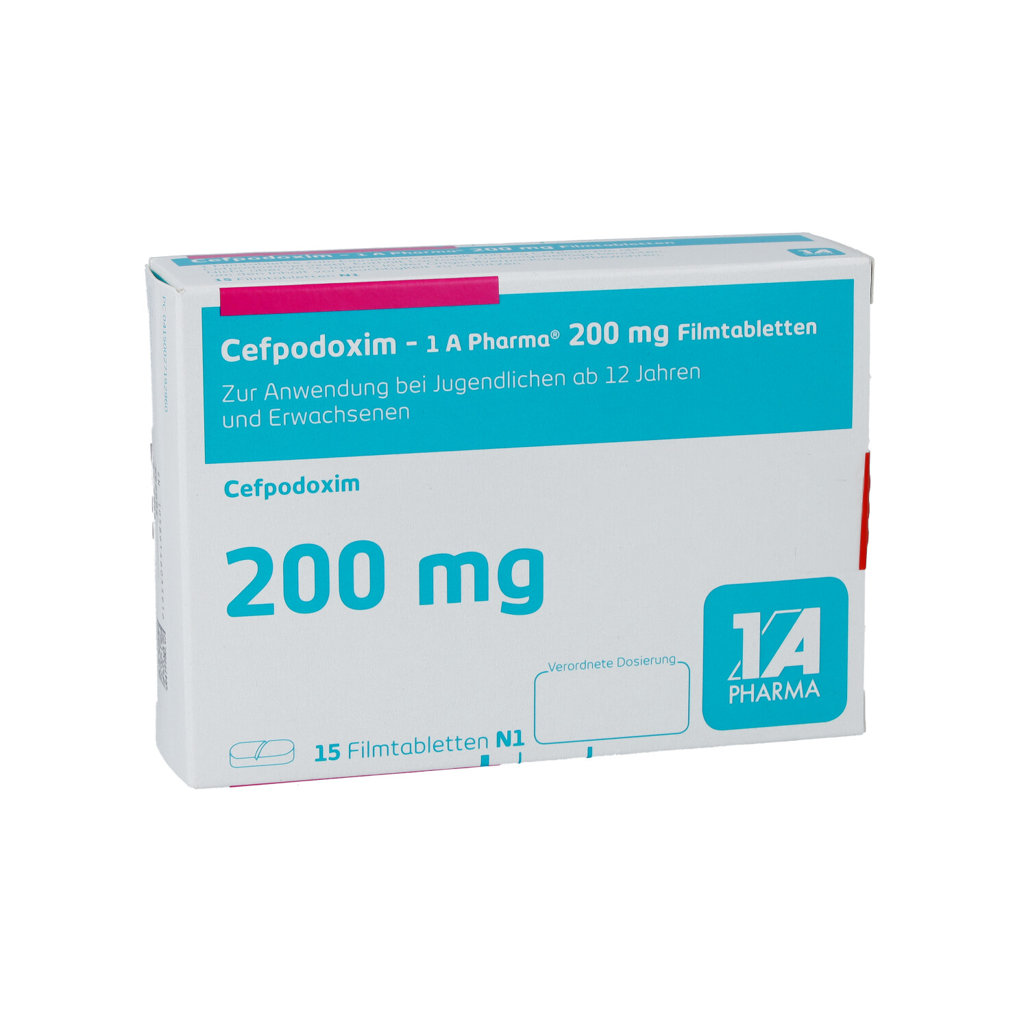 CEFPODOXIM-1A Pharma 200 mg Filmtabletten