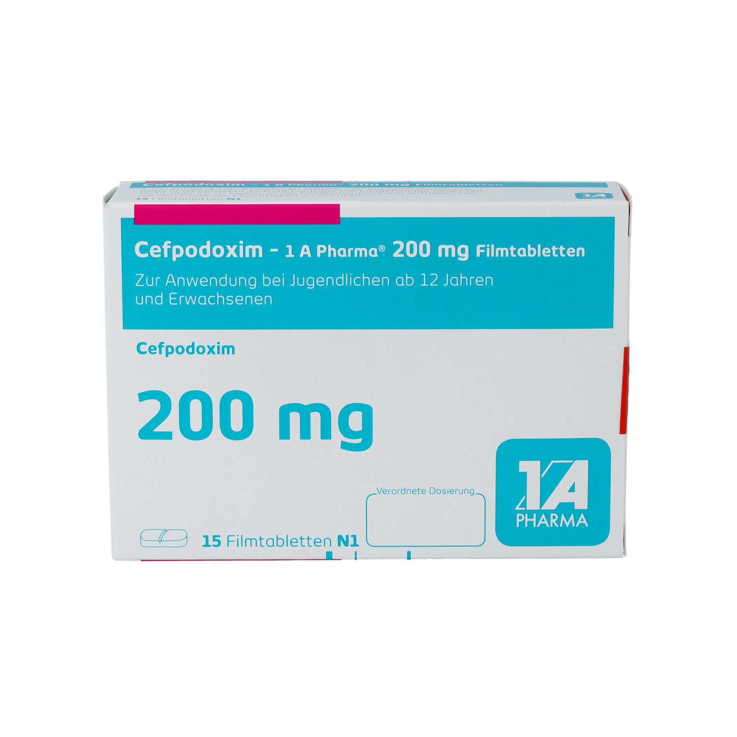 CEFPODOXIM-1A Pharma 200 mg Filmtabletten