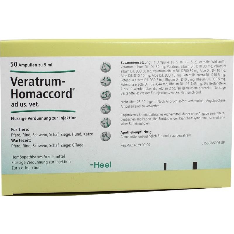VERATRUM HOMACCORD ad us.vet.Ampullen