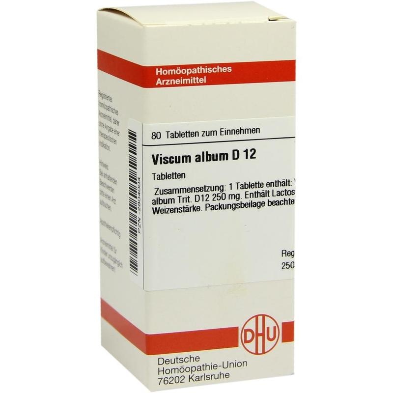 VISCUM ALBUM D 12 Tabletten