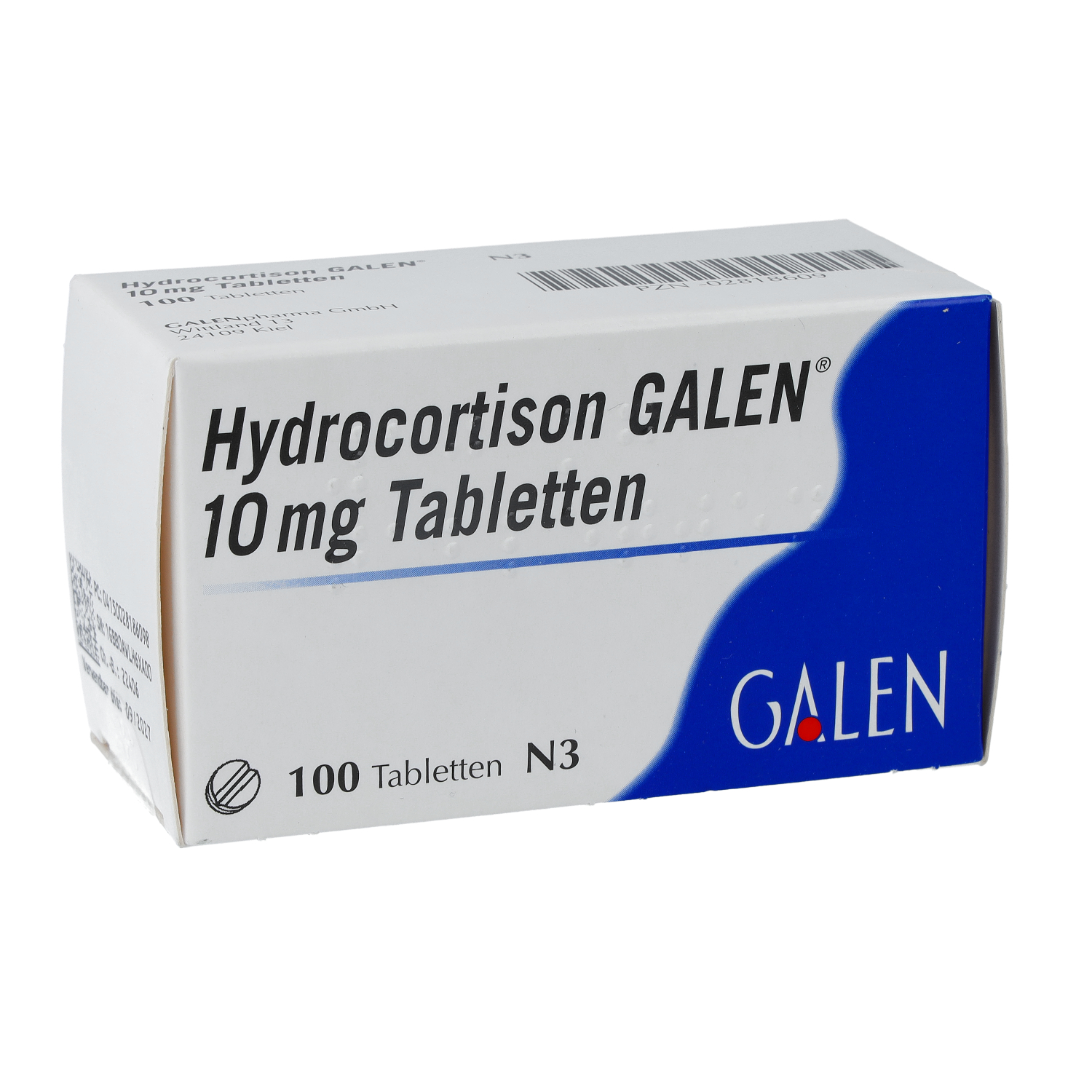 HYDROCORTISON GALEN 10 mg Tabletten