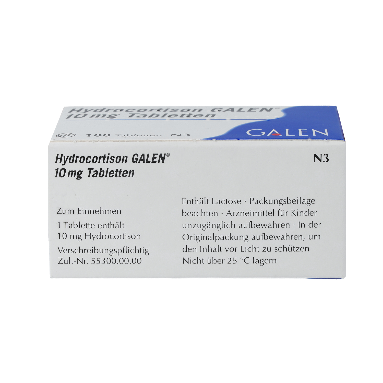 HYDROCORTISON GALEN 10 mg Tabletten