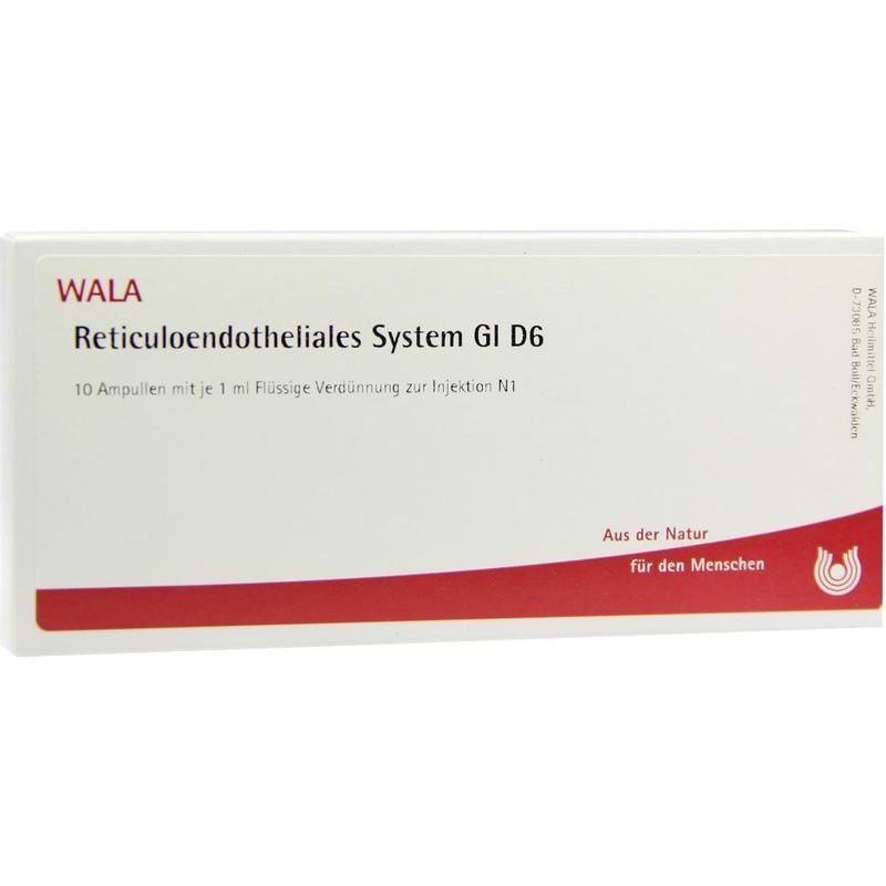 RETICULOENDOTHELIALES System GL D 6 Ampullen