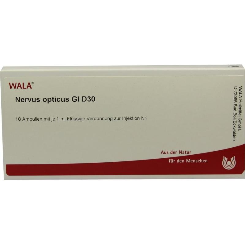 NERVUS OPTICUS GL D 30 Ampullen