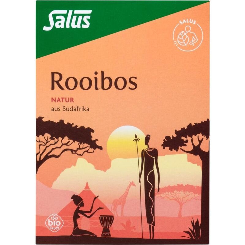 ROOIBOS TEE Natur Kräutertee Bio Salus Filterbeut.