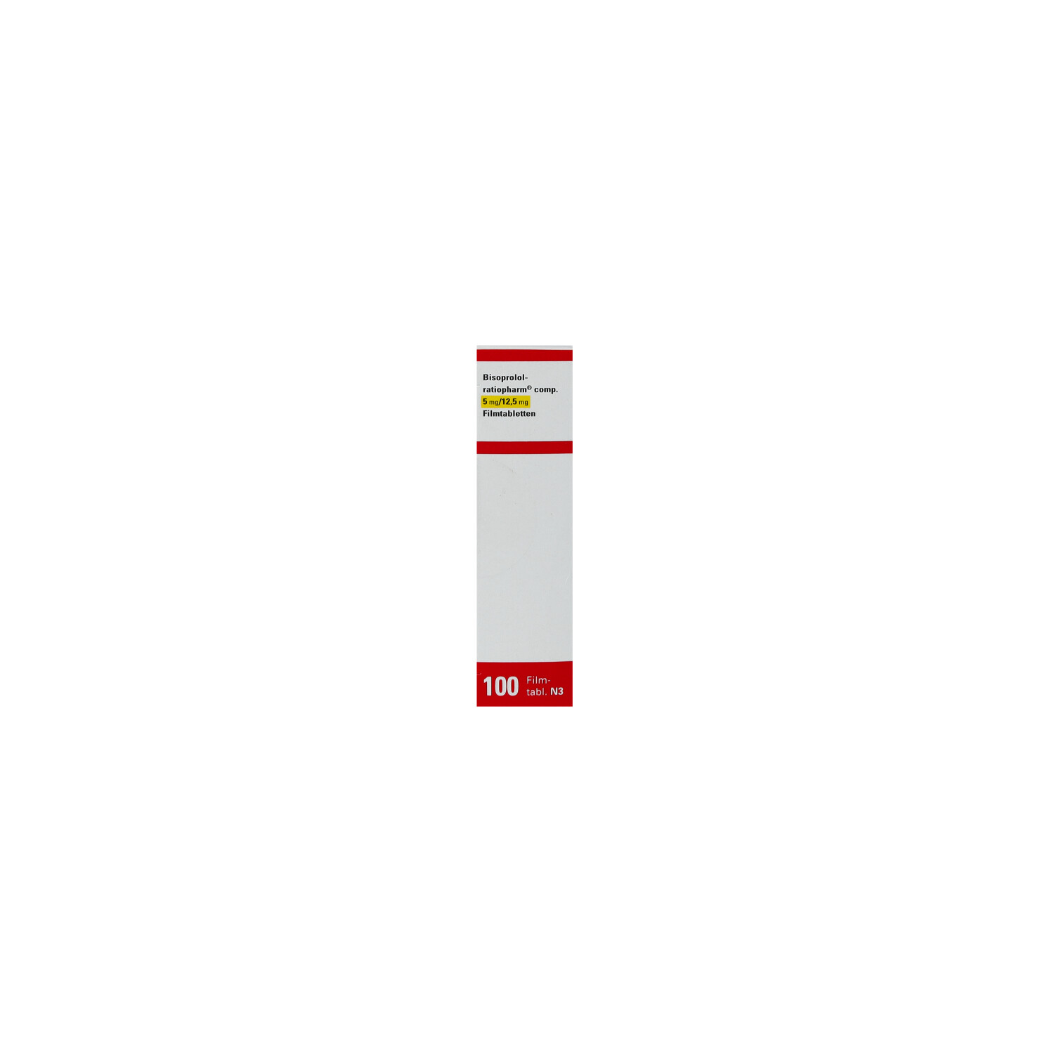 BISOPROLOL-ratiopharm comp.5 mg/12,5 mg Filmtabl.