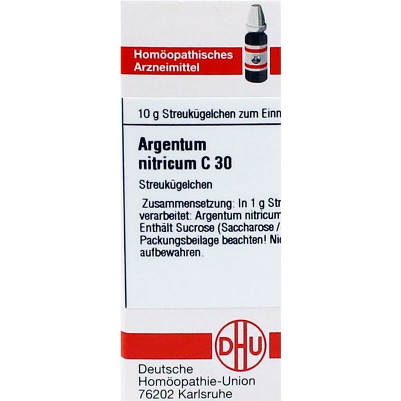ARGENTUM NITRICUM C 30 Globuli