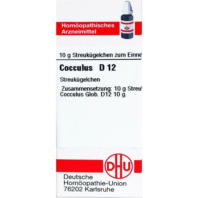COCCULUS D 12 Globuli