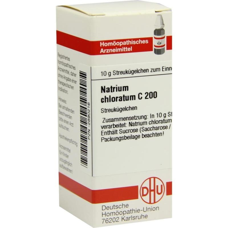 NATRIUM CHLORATUM C 200 Globuli