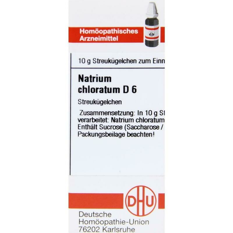NATRIUM CHLORATUM D 6 Globuli