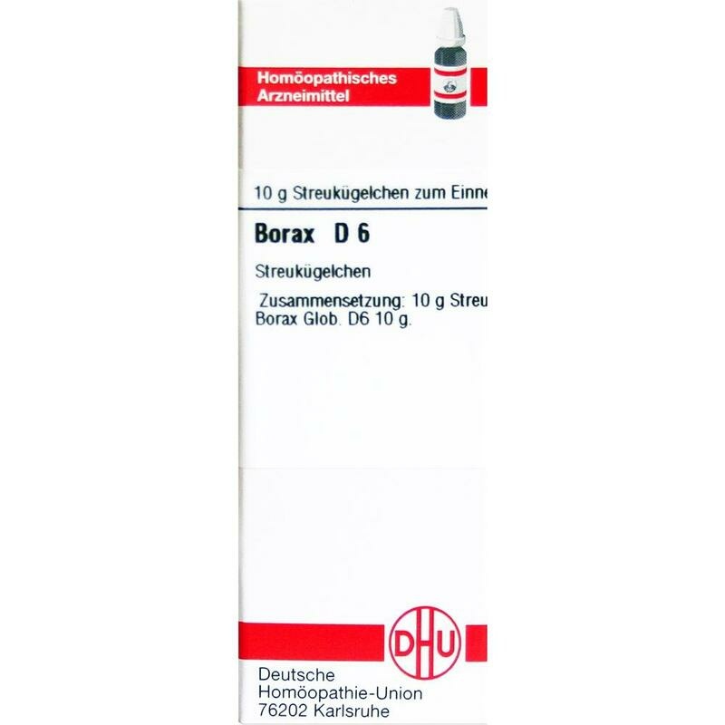 BORAX D 6 Globuli