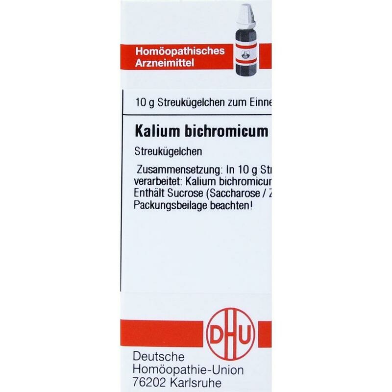 KALIUM BICHROMICUM D 12 Globuli